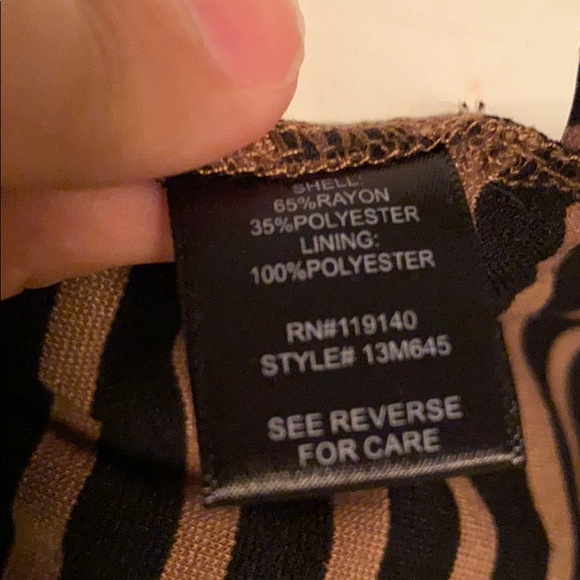 Little striped dress bought from Simons. - Picture 6 of 7